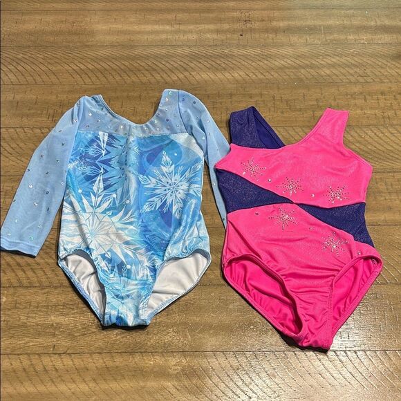 Gymnastics leotards size 4 - Picture 1 of 10